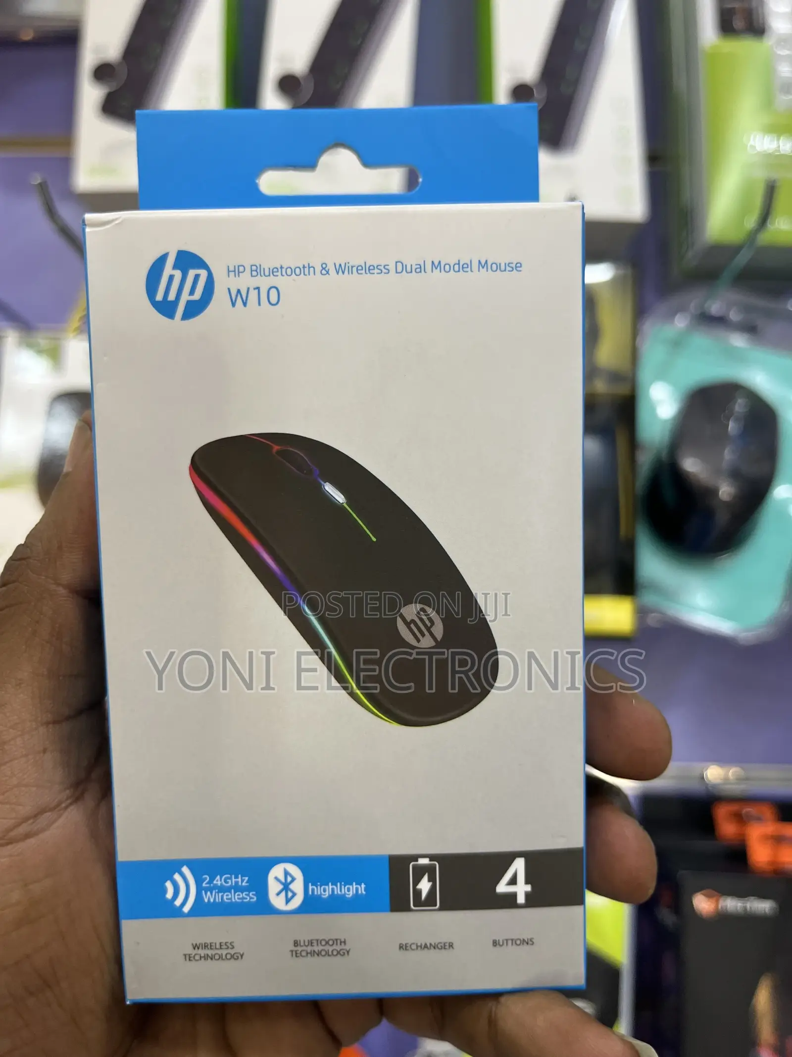 Hp W10 Dual Mode Wireless Mouse