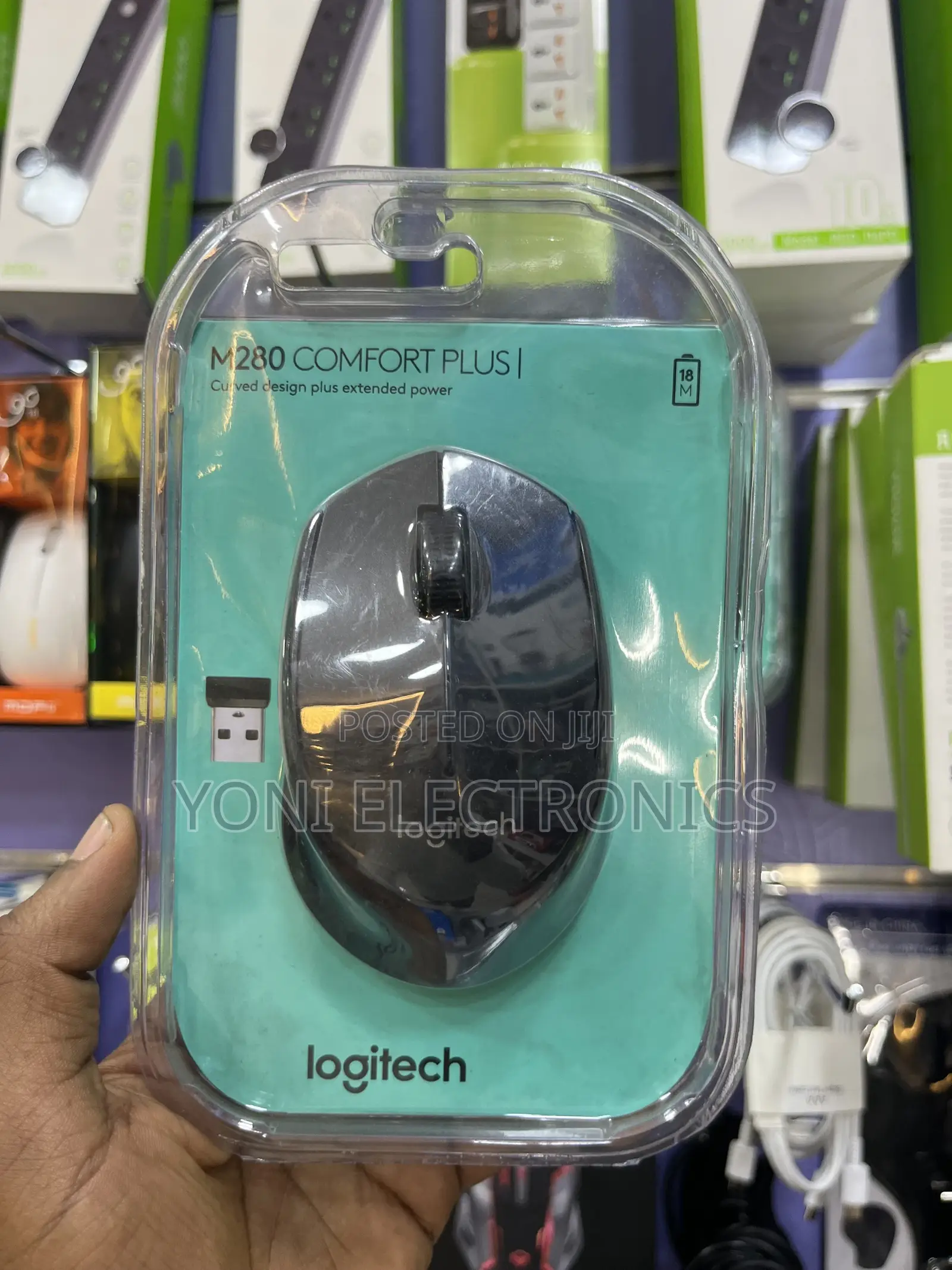 Logitech M280 Comfort Plus Wireless Mouse
