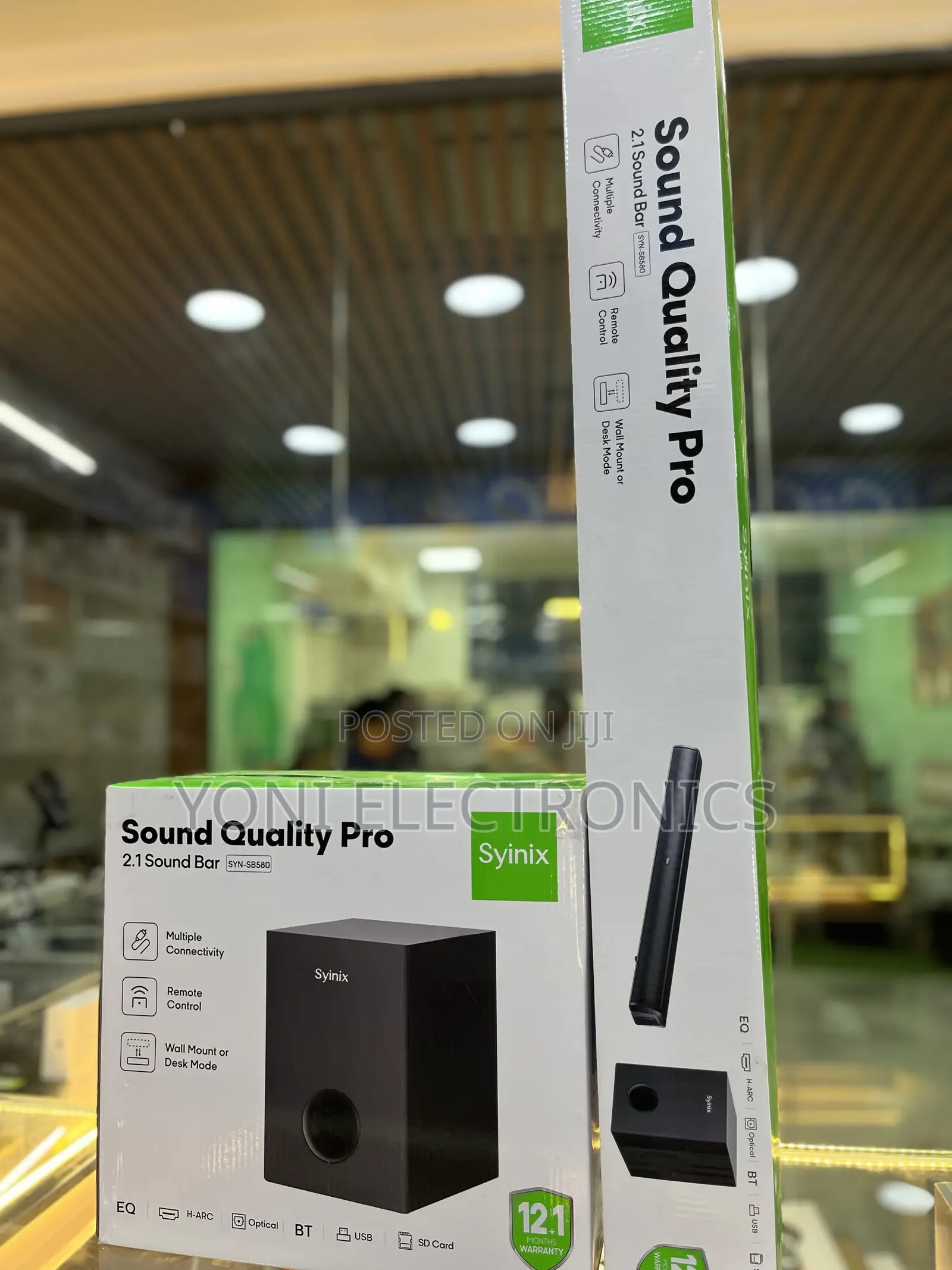Syinix Sound Quality Pro 2.1 Sound Bar