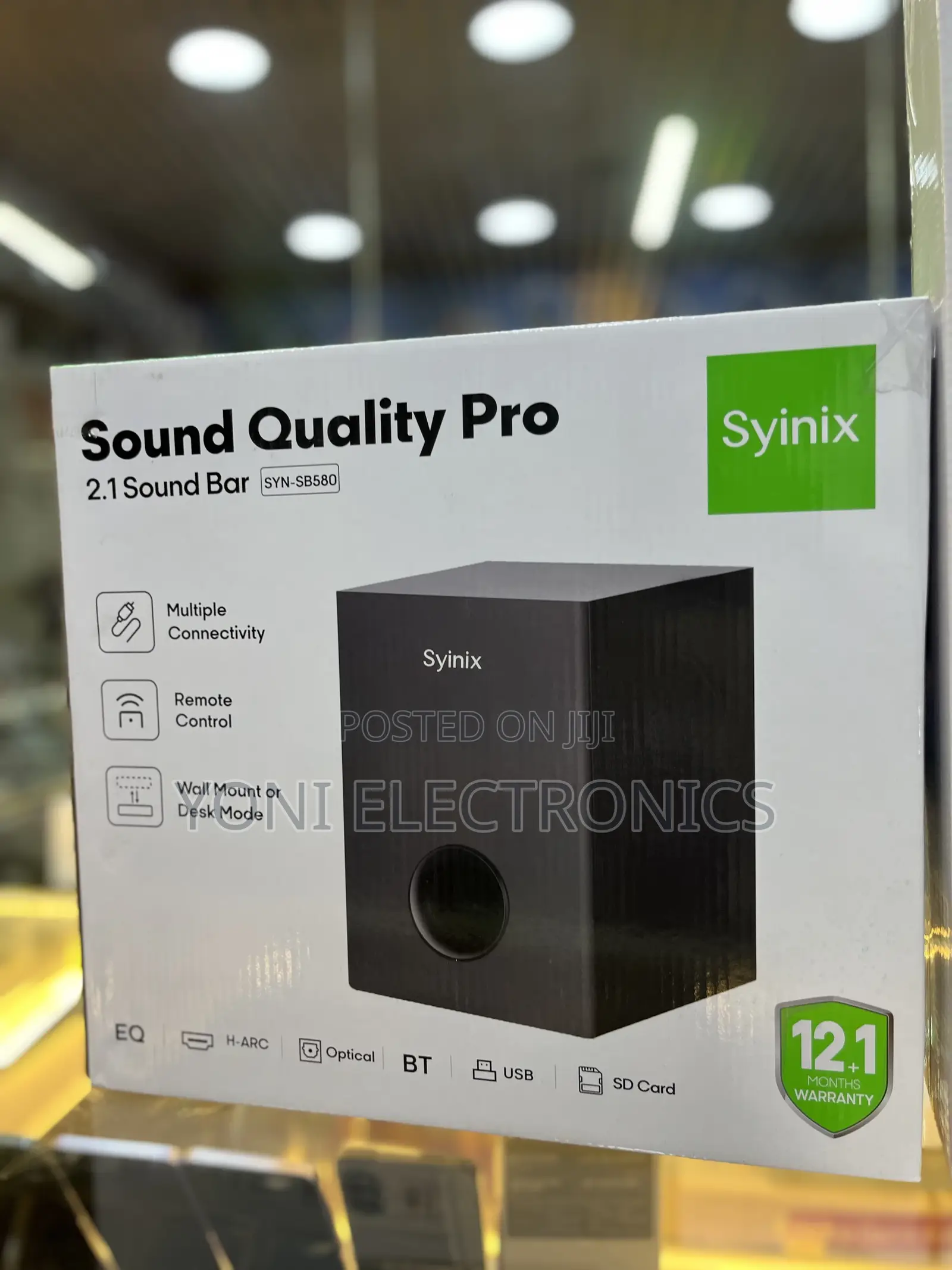 Syinix Sound Quality Pro 2.1 Sound Bar