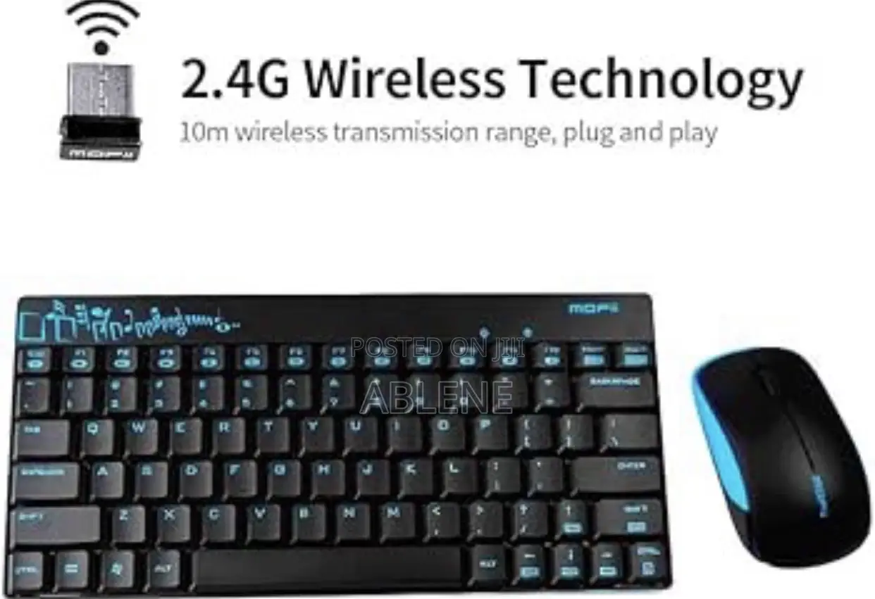 Wireless Keyboard and Mouse (Mofii Combo)