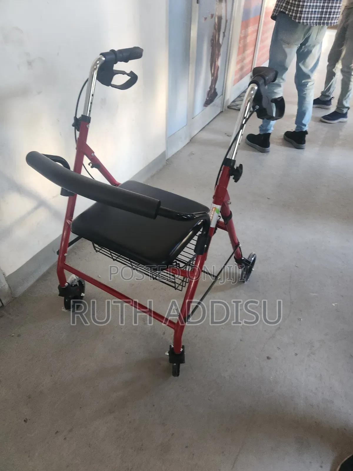 Veayva Premium Rollator Walker With Seat Storage Medical Walker
