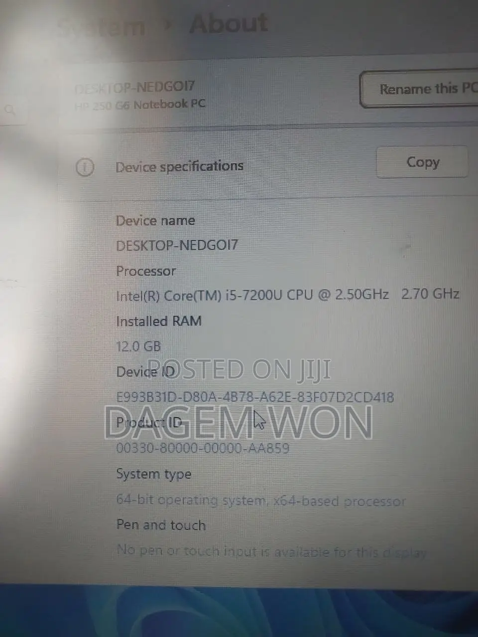 Laptop HP EliteBook 840 12GB Intel Core i5 HDD 1T