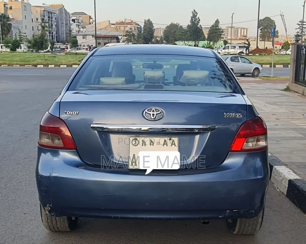 Toyota Yaris 2007 Blue