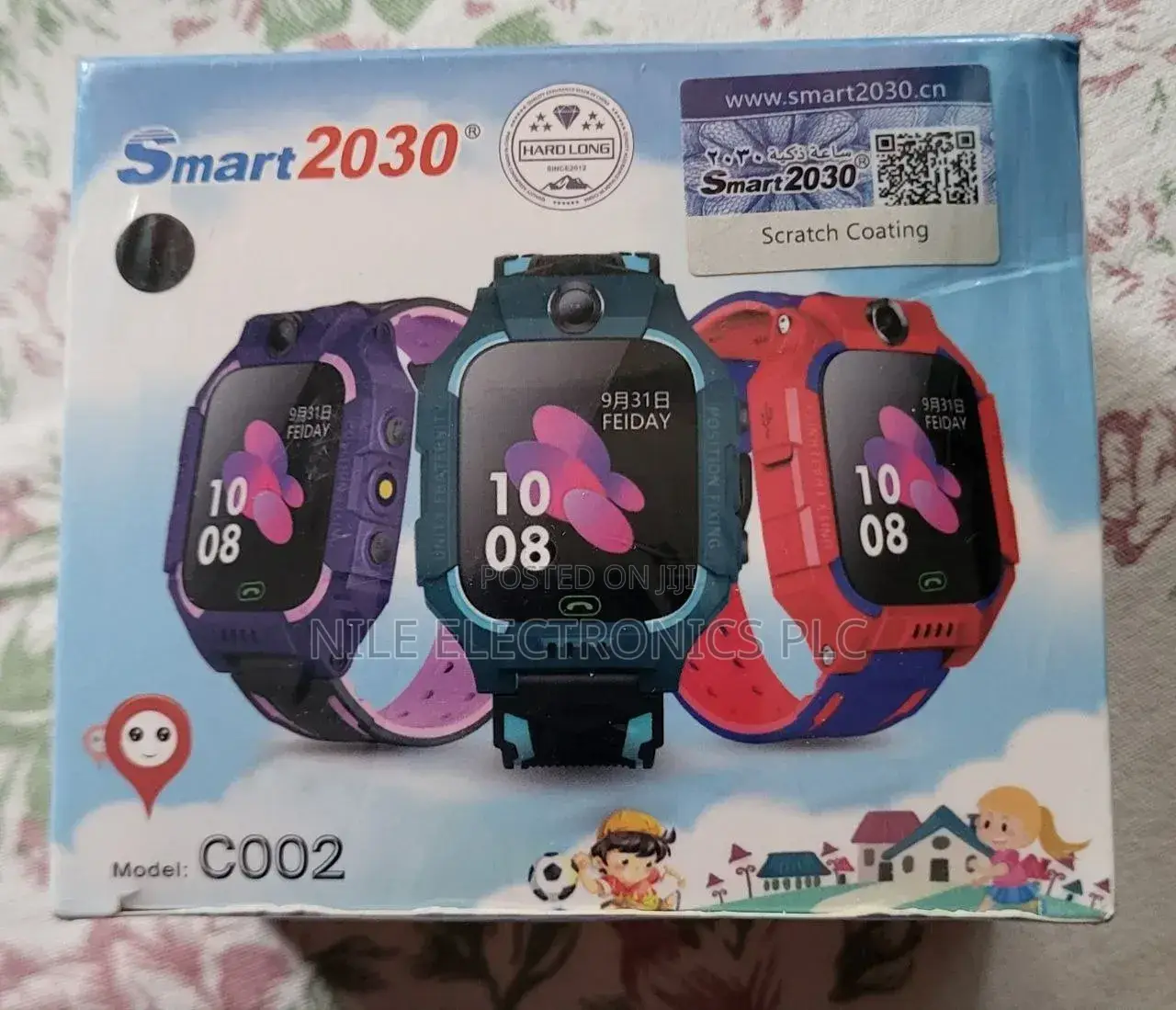 Original Smart 2030 C002 Kids Smart Watch Featuring GPS Tracking