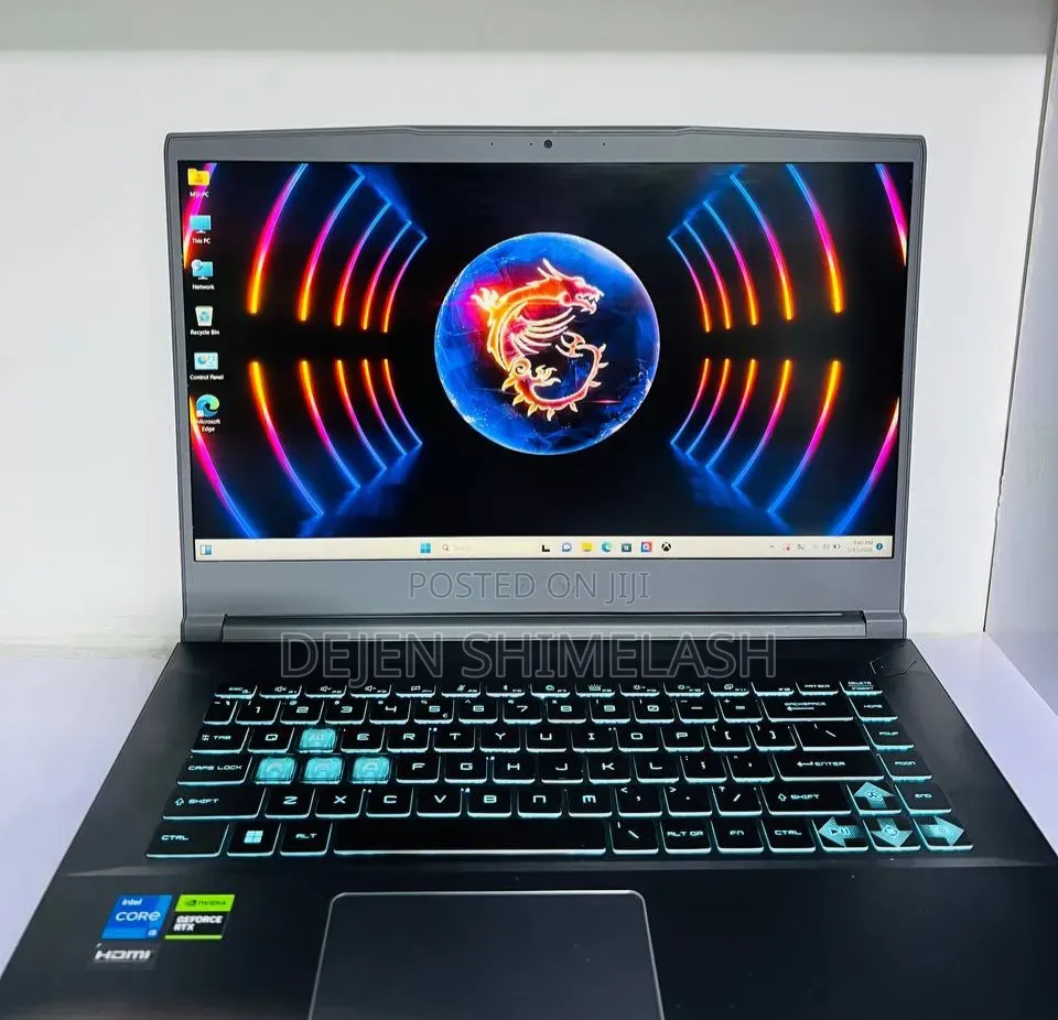 New Laptop MSI MSI Sword 15 16GB Intel Core i5 SSD 512GB