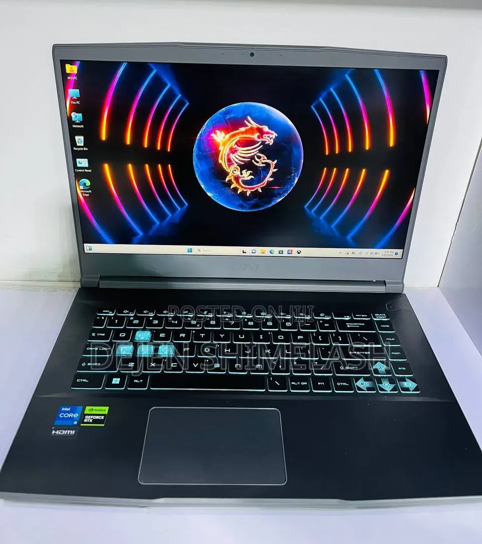 New Laptop MSI MSI Sword 15 16GB Intel Core i5 SSD 512GB