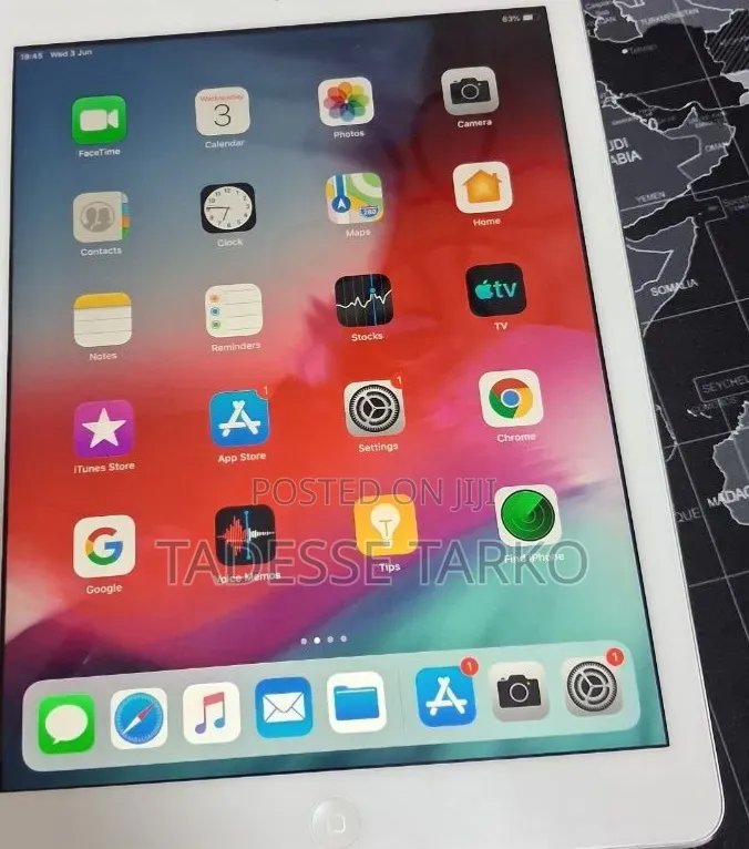 New Apple iPad Air 64 GB Silver