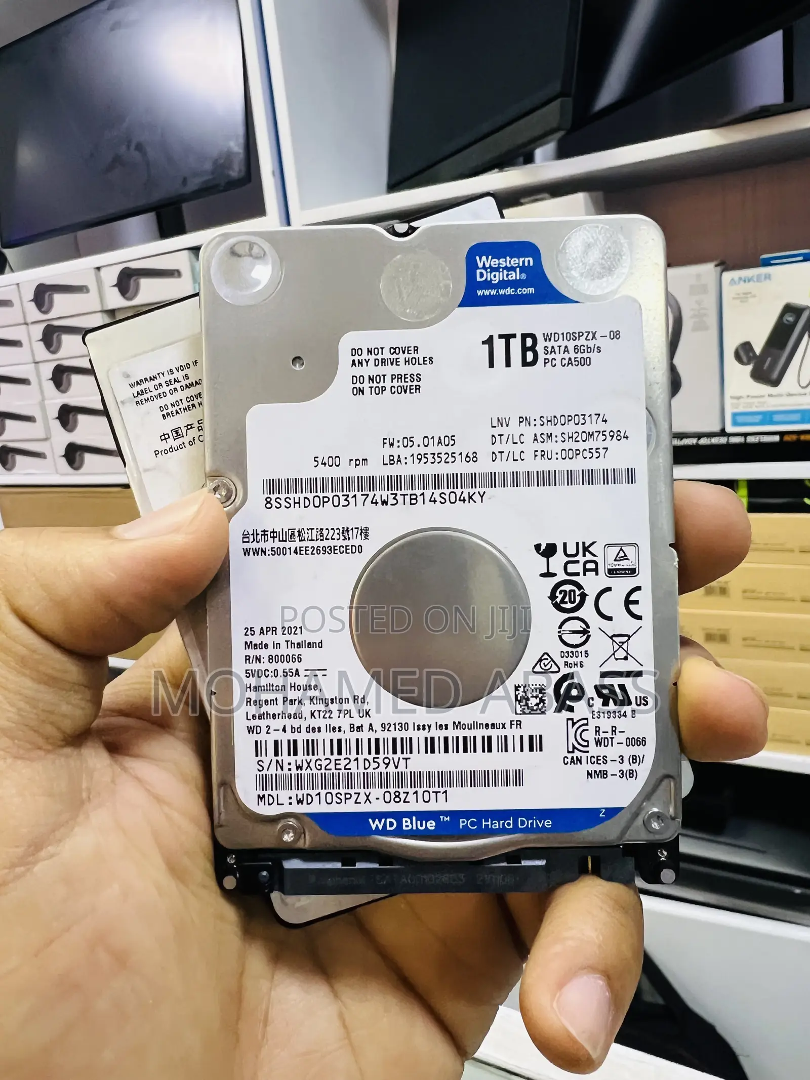 Laptop Harddisk 1tb