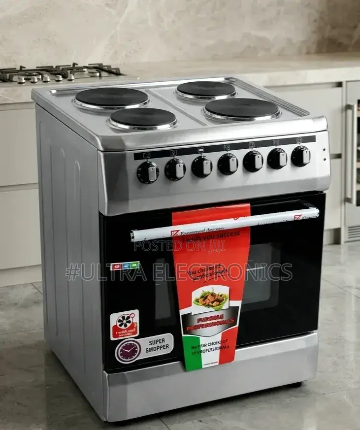 Lofratelli 60x60 Freestanding Stove Features Four Electric