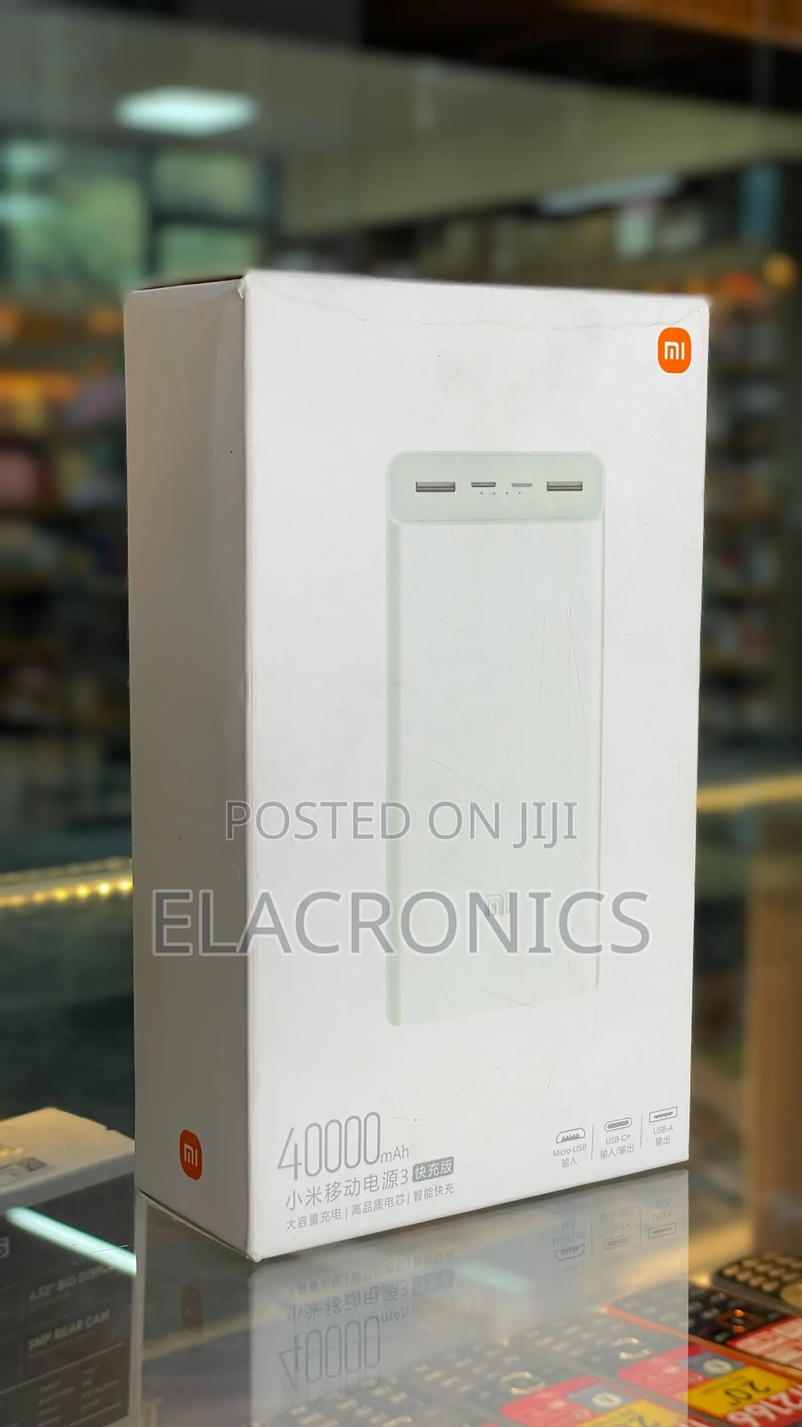 Original Xiaomi Mi Power Bank 3 40000mah | Fast Charge | Pb3018zm