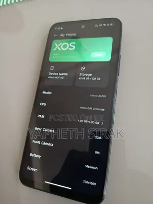 Infinix Hot 60i 128 GB Black