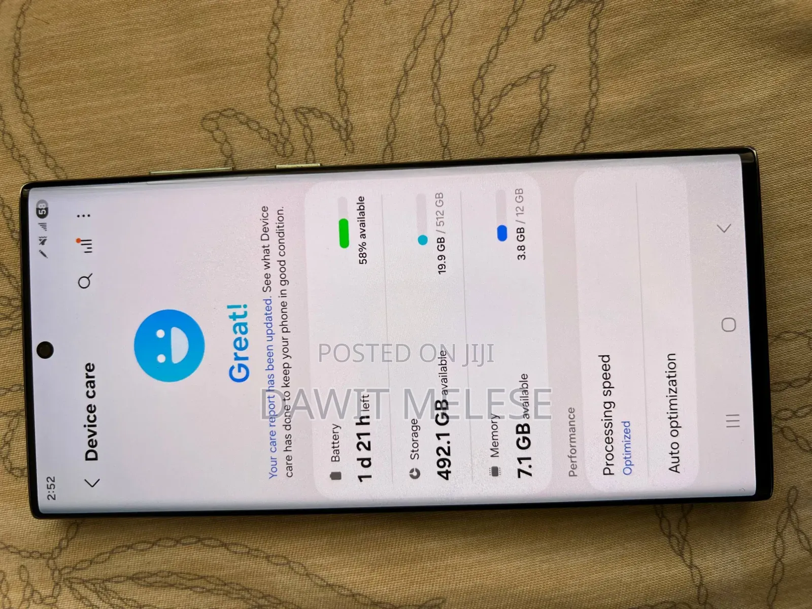 Samsung Galaxy S22 Ultra 512 GB Green
