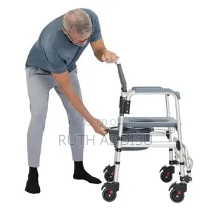This Foldable Commode Chair, Similar to a Hygicare 3-in-1 Model Commod