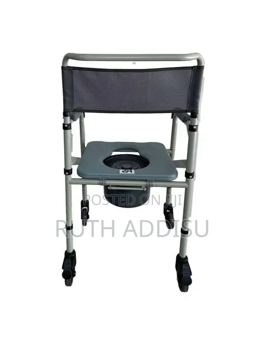 Used as a Bedside Commode, a Raised Toilet Seat, or a Shower Chair