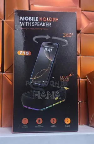 Mobile Holder With Speaker