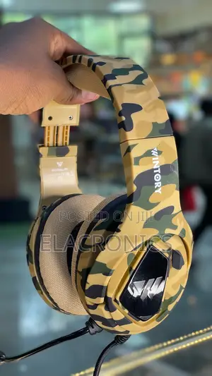 Gaming Headset (Gaming Headphones) Wintory M1 Camo Led