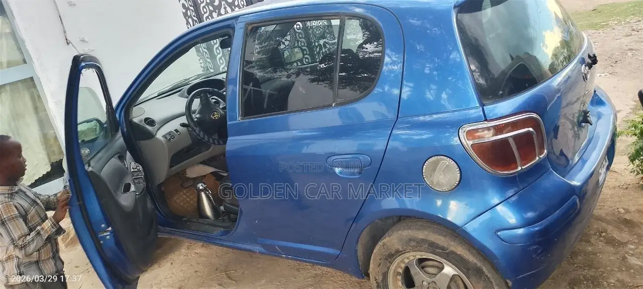 Toyota Vitz 2002 Blue