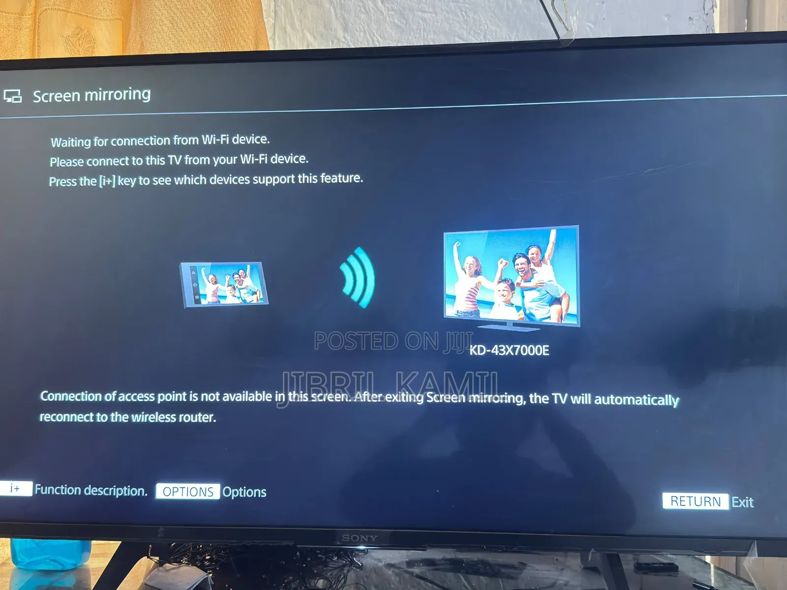 Sony Bravia 3 Kd-43x7000e