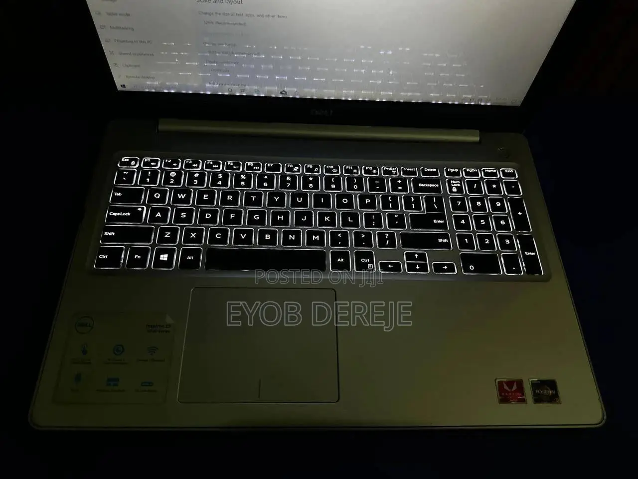 Laptop Dell Inspiron 15 5576 8GB AMD Ryzen 5 SSD 512GB