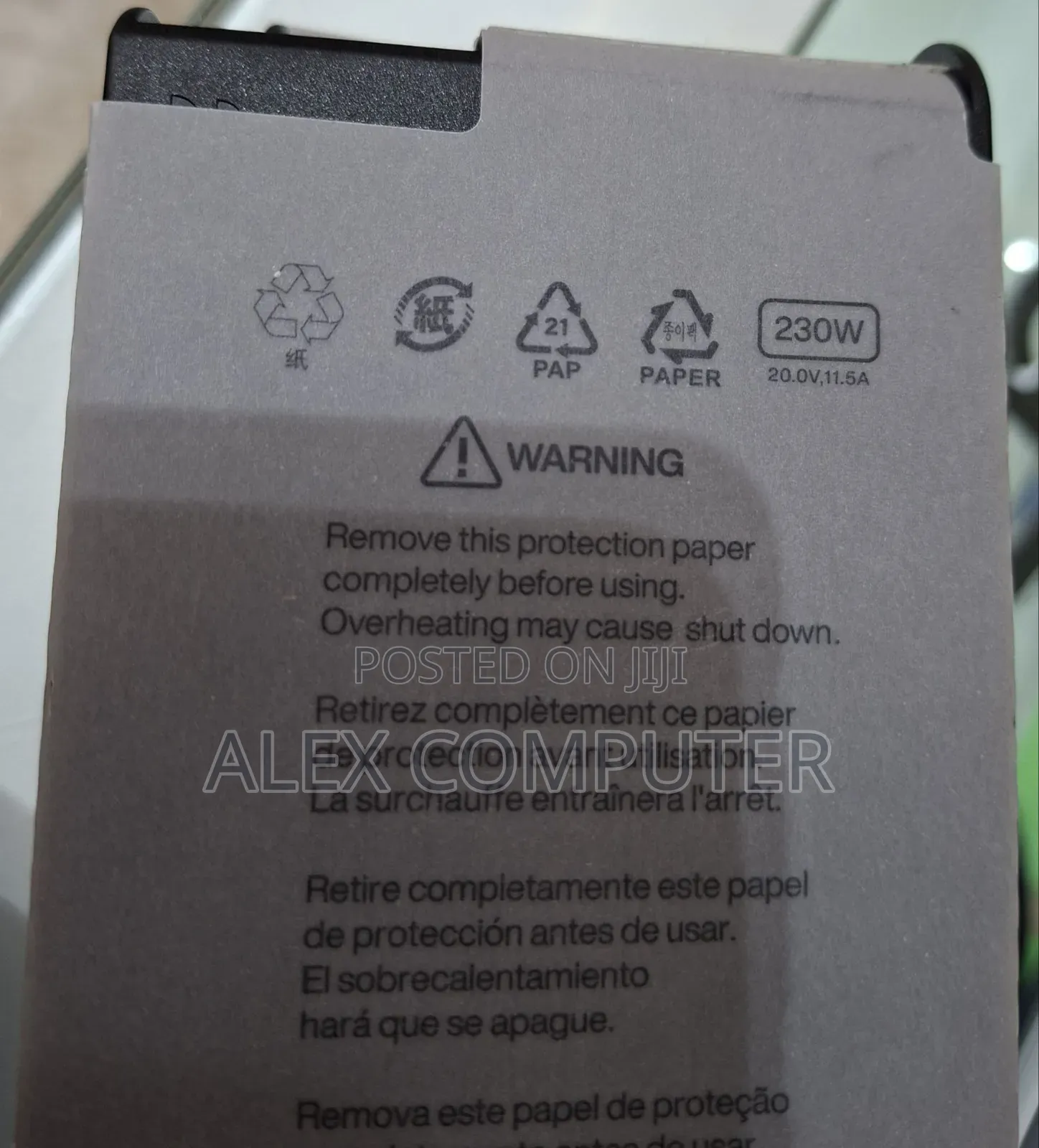 For Lenovo Usb Original Charger Original Charger 230w