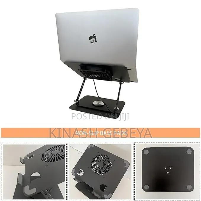 360° Rotating Laptop Stand With Fan