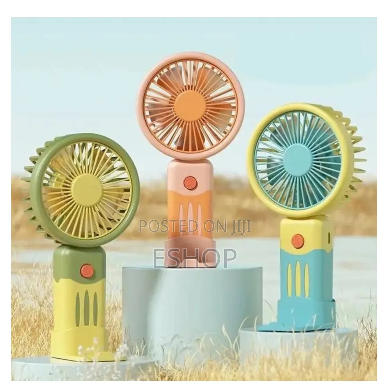 Everyday Carry Fan – Rechargeable, Durable Plastic