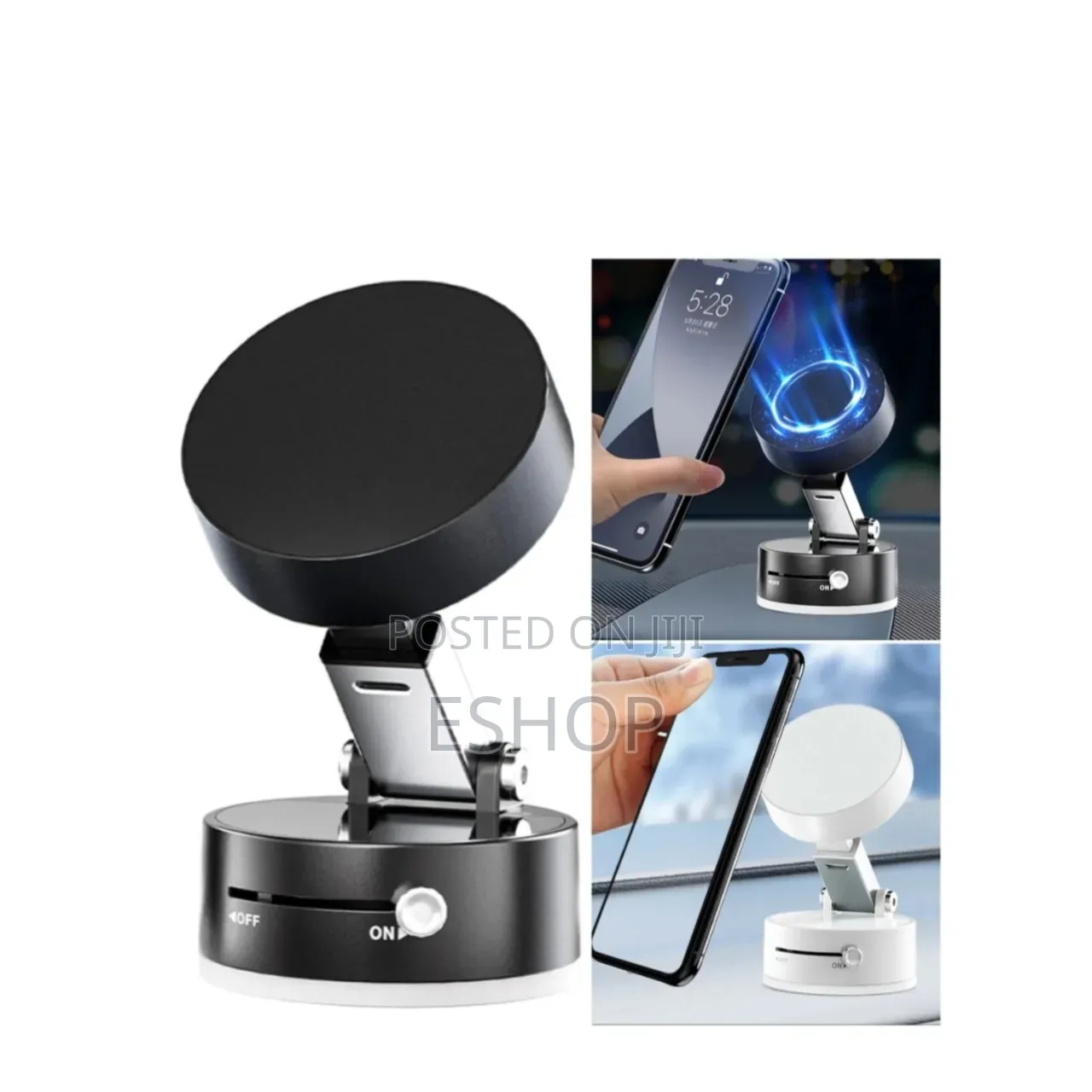 One-Second Install Phone Mount With Super Grip Technology