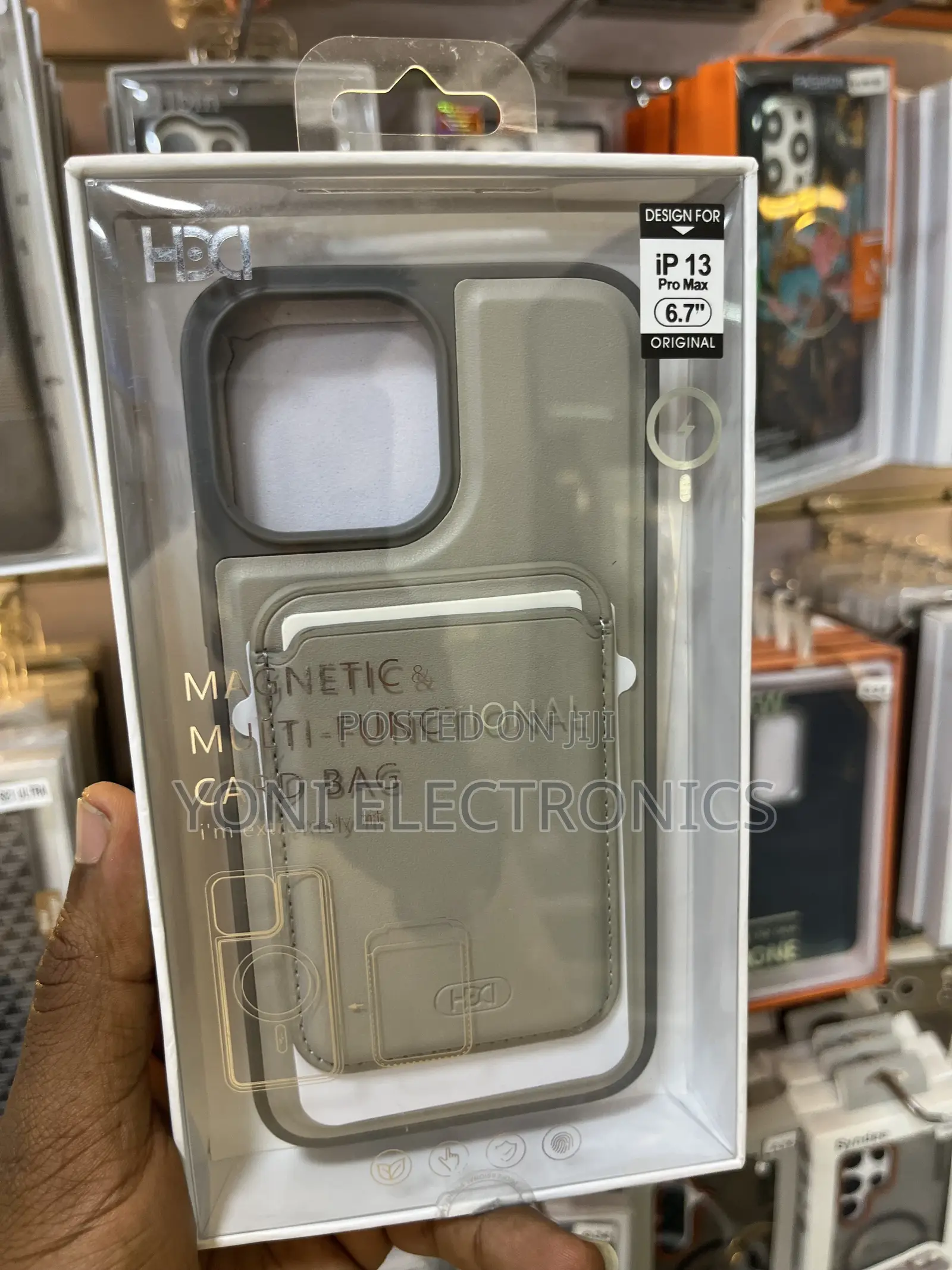 Phone Case With Card Wallet for iPhone 13 Pro Max