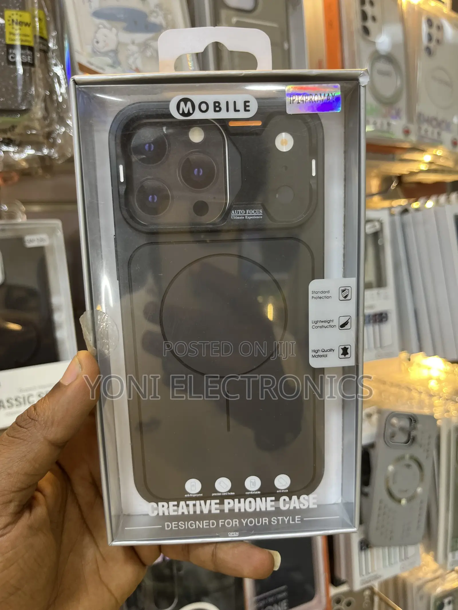 Case for iPhone 14 Pro Max – Translucent Black