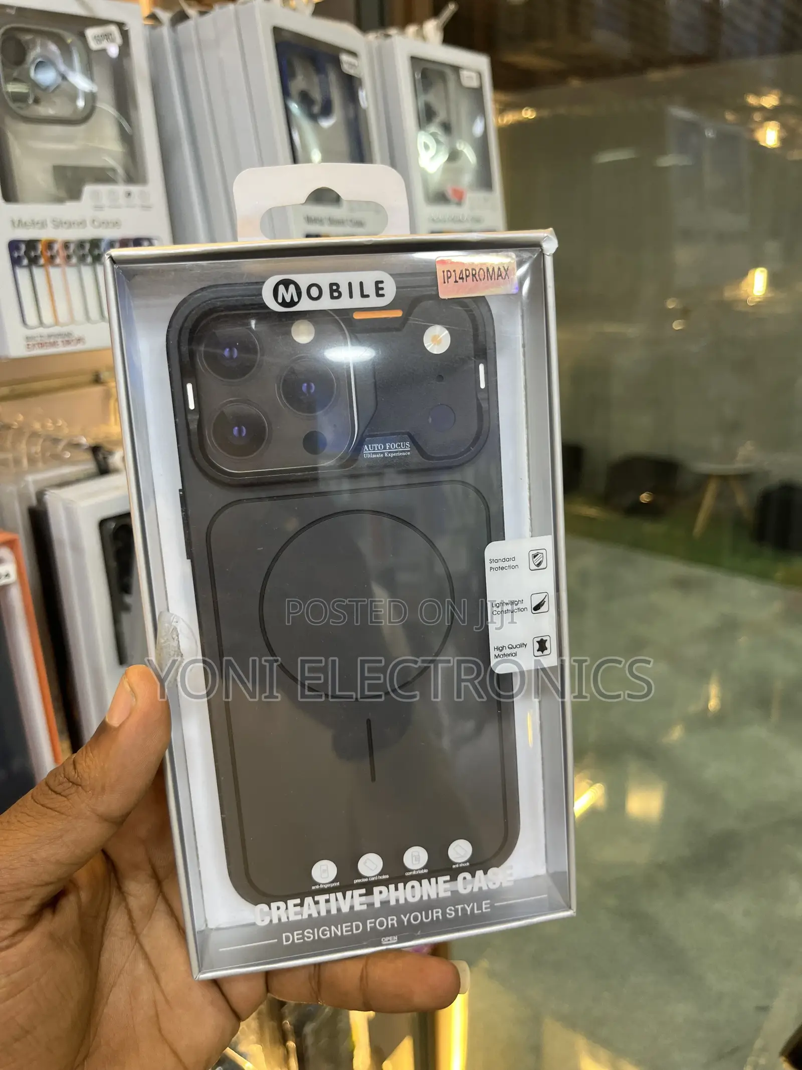 Case for iPhone 14 Pro Max – Translucent Black