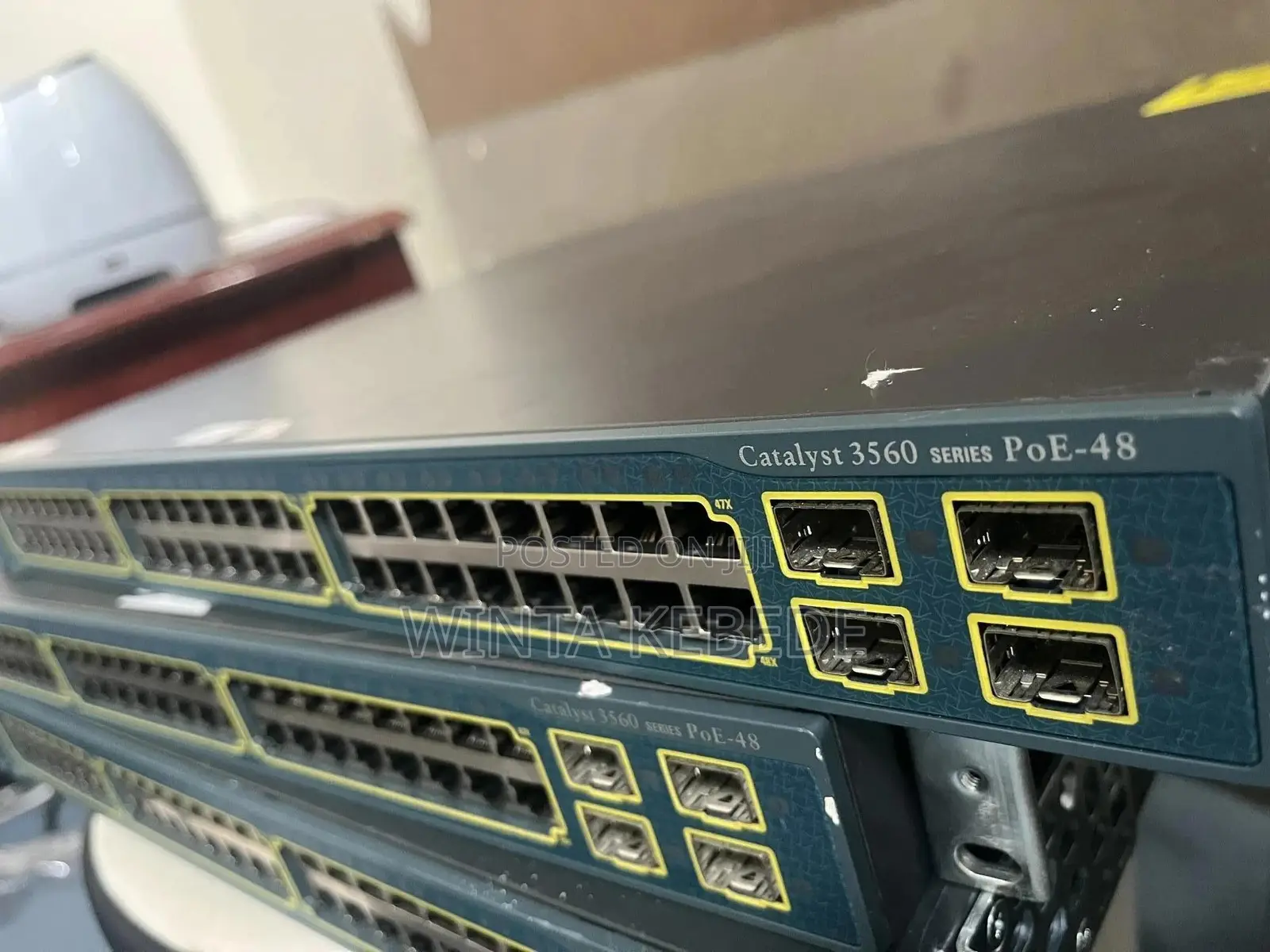 Catalyst 3560 Series Poe-48 Used 48-port Cisco Switches