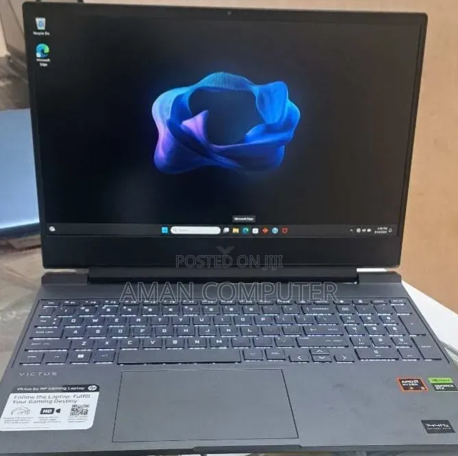 New Laptop HP Victus 15 16GB AMD Ryzen 5 SSD 512GB