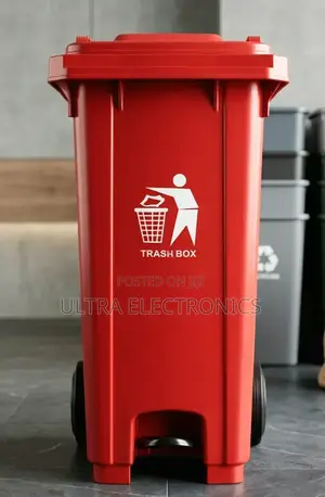 Garbage Bin, Likely Available In Capacities Ranging From 120 Liters.
