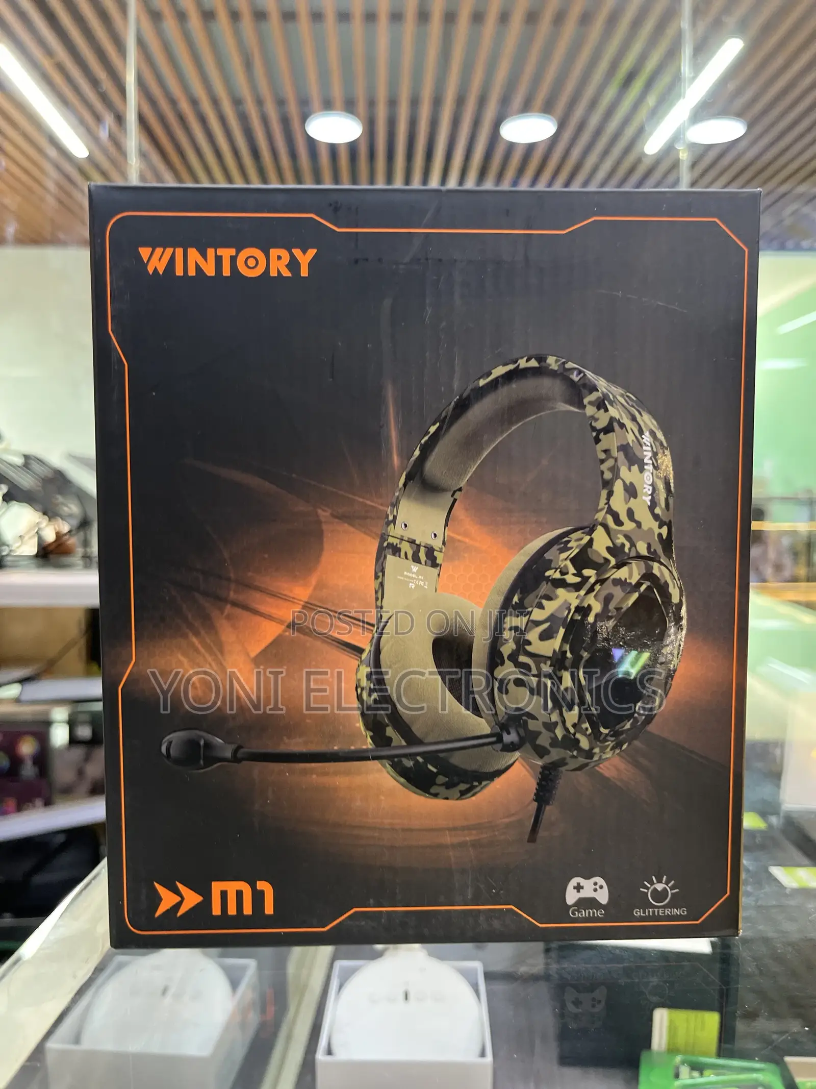 Wintory M1 Camouflage Gaming Headset Bo