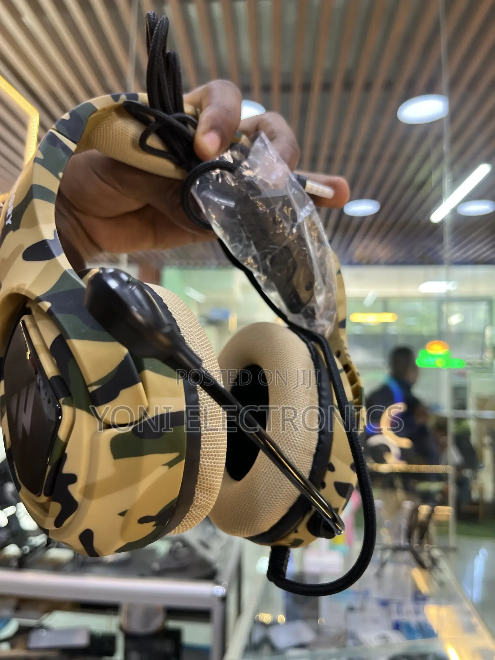 Wintory M1 Camouflage Gaming Headset Bo