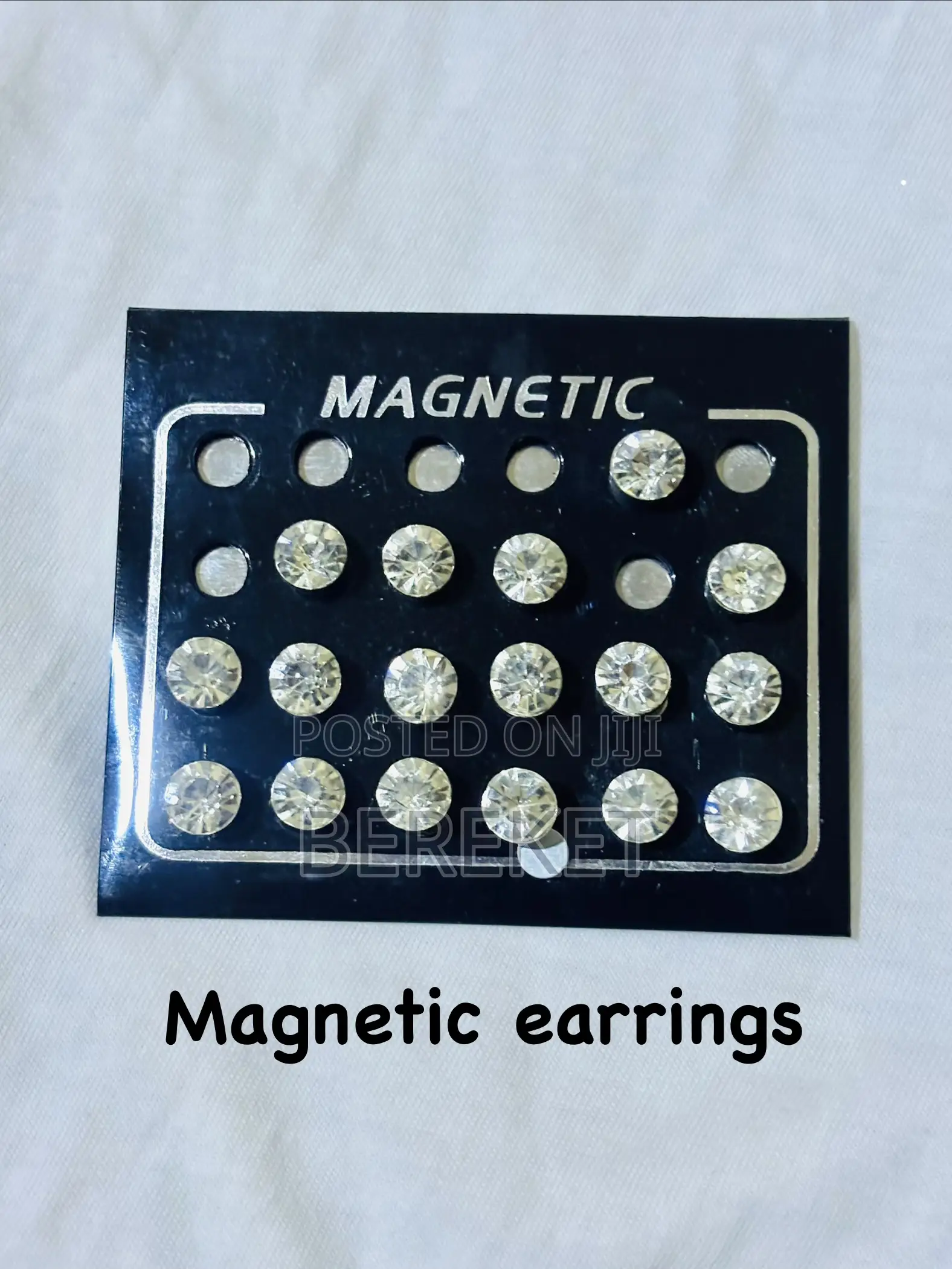 Magnetic Earrings Lotty ሎቲ የማግኔት ጆሮ ጌጥ