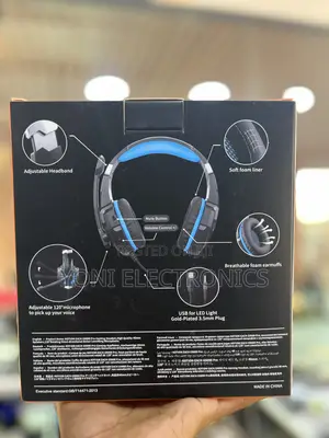 Kotion Each G9000 Pro Wired Gaming Headset Box – Blue Accent