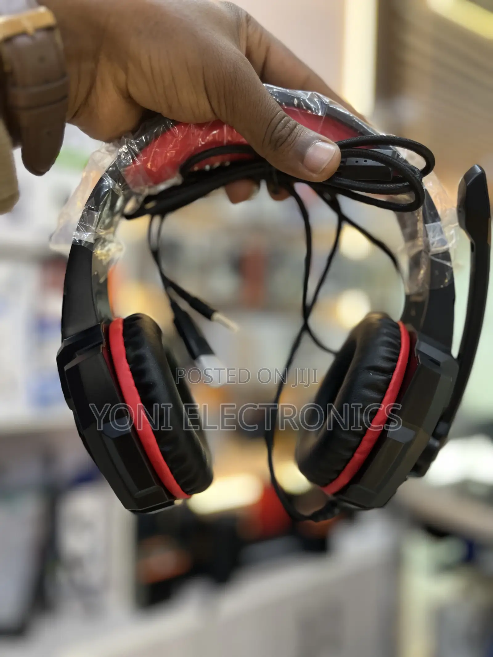 Kotion Each G9000 Pro Wired Gaming Headset Box – Red Accent