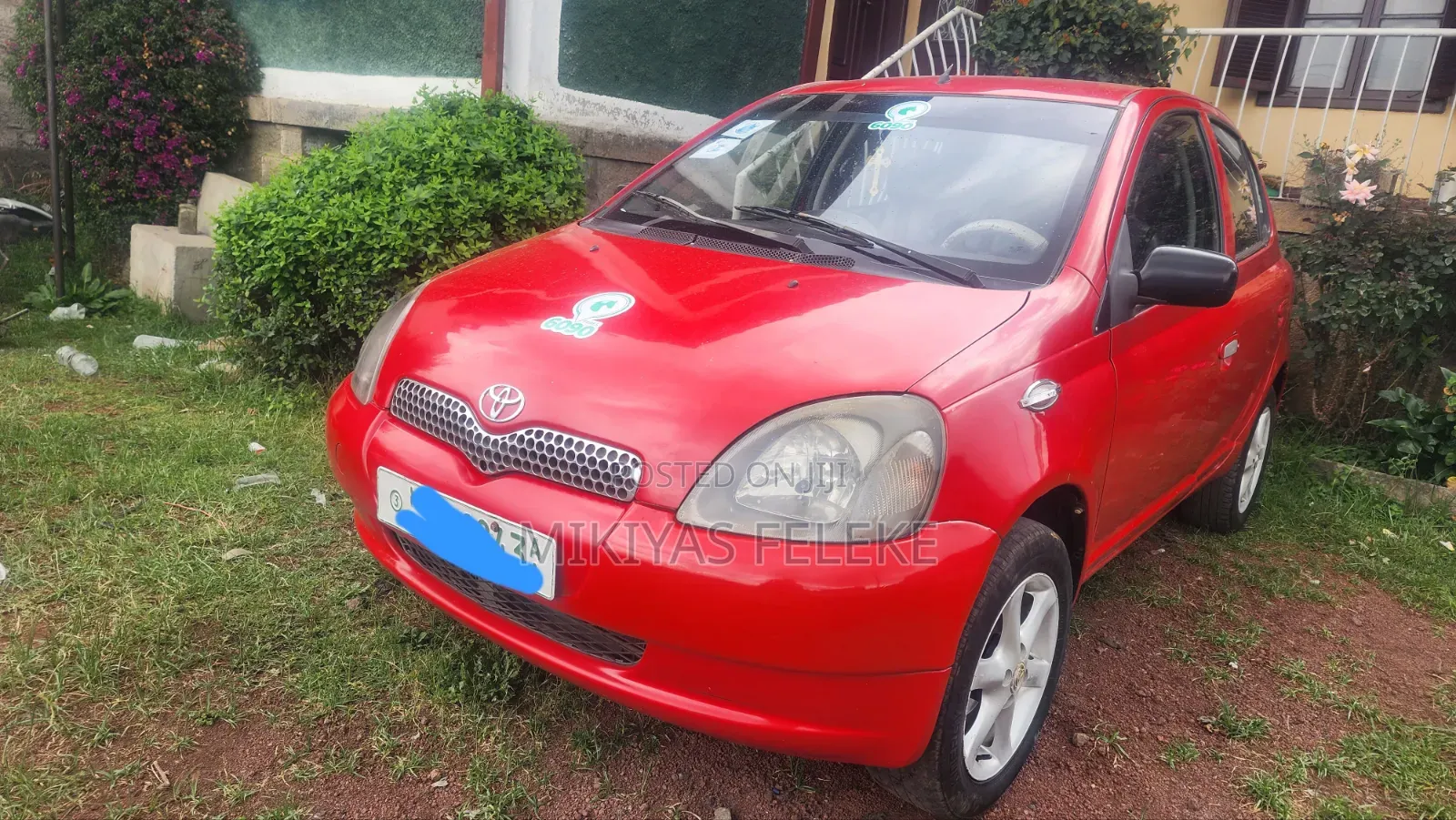 Toyota Yaris 2001 Red