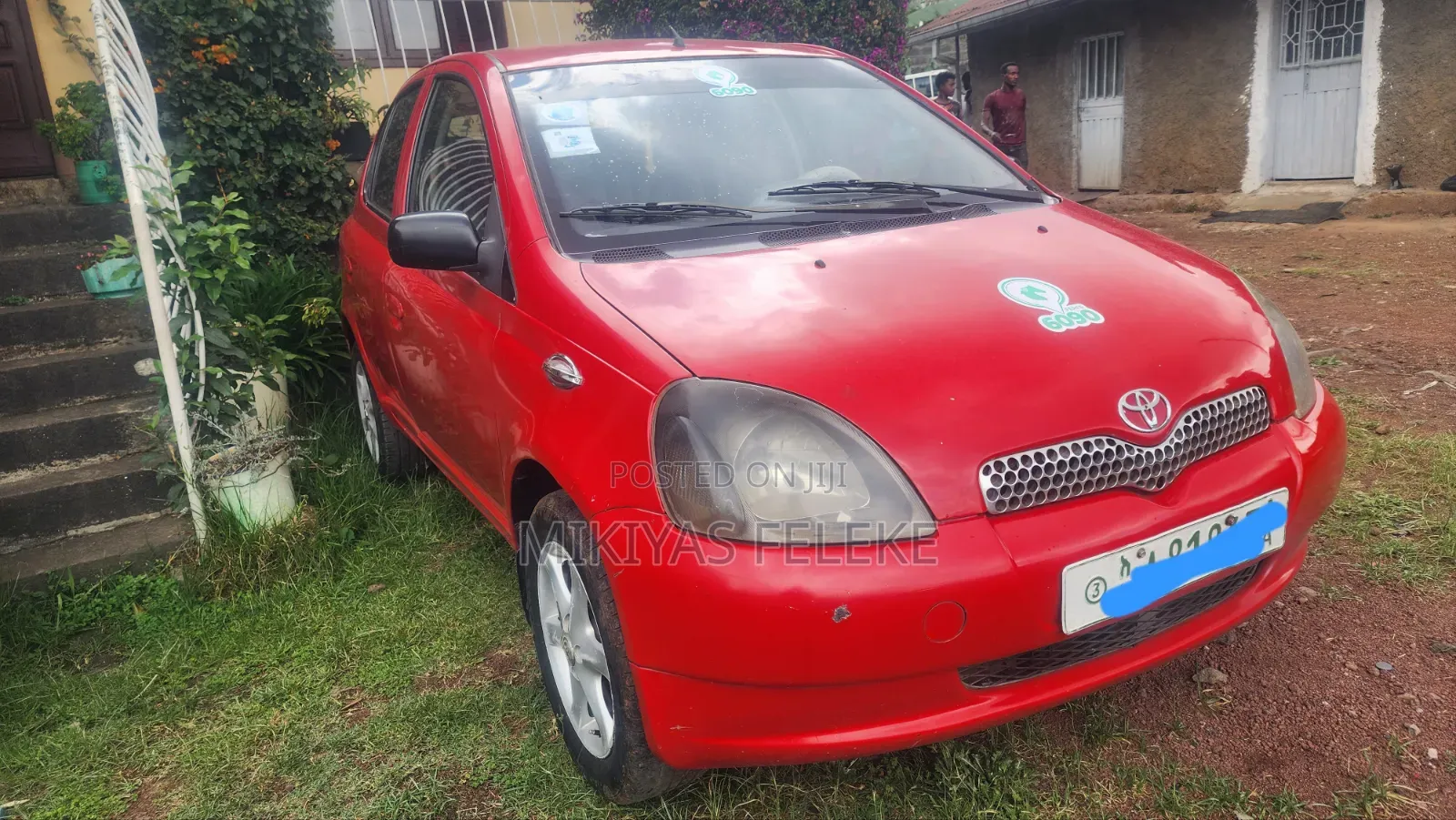 Toyota Yaris 2001 Red