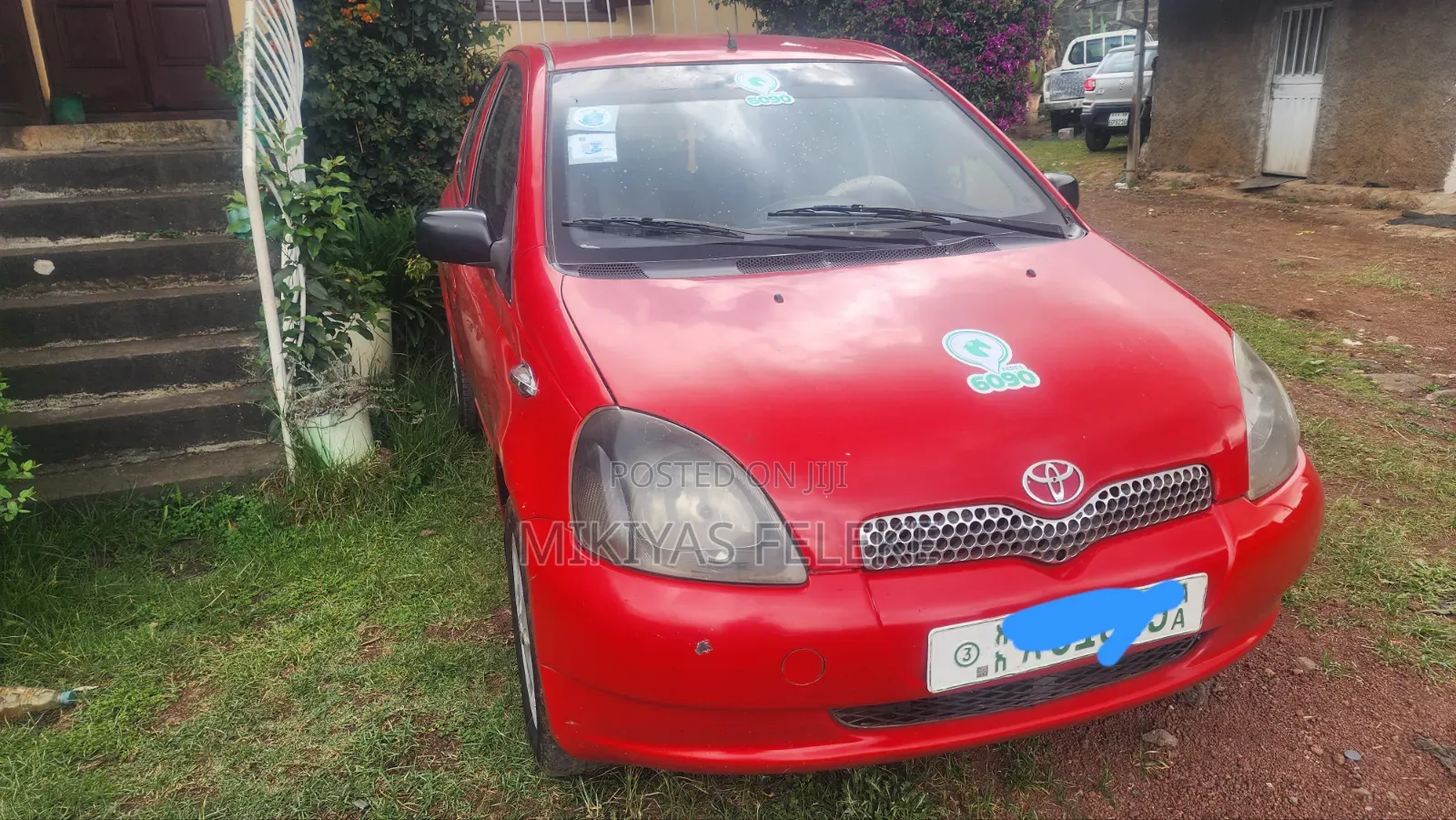 Toyota Yaris 2001 Red