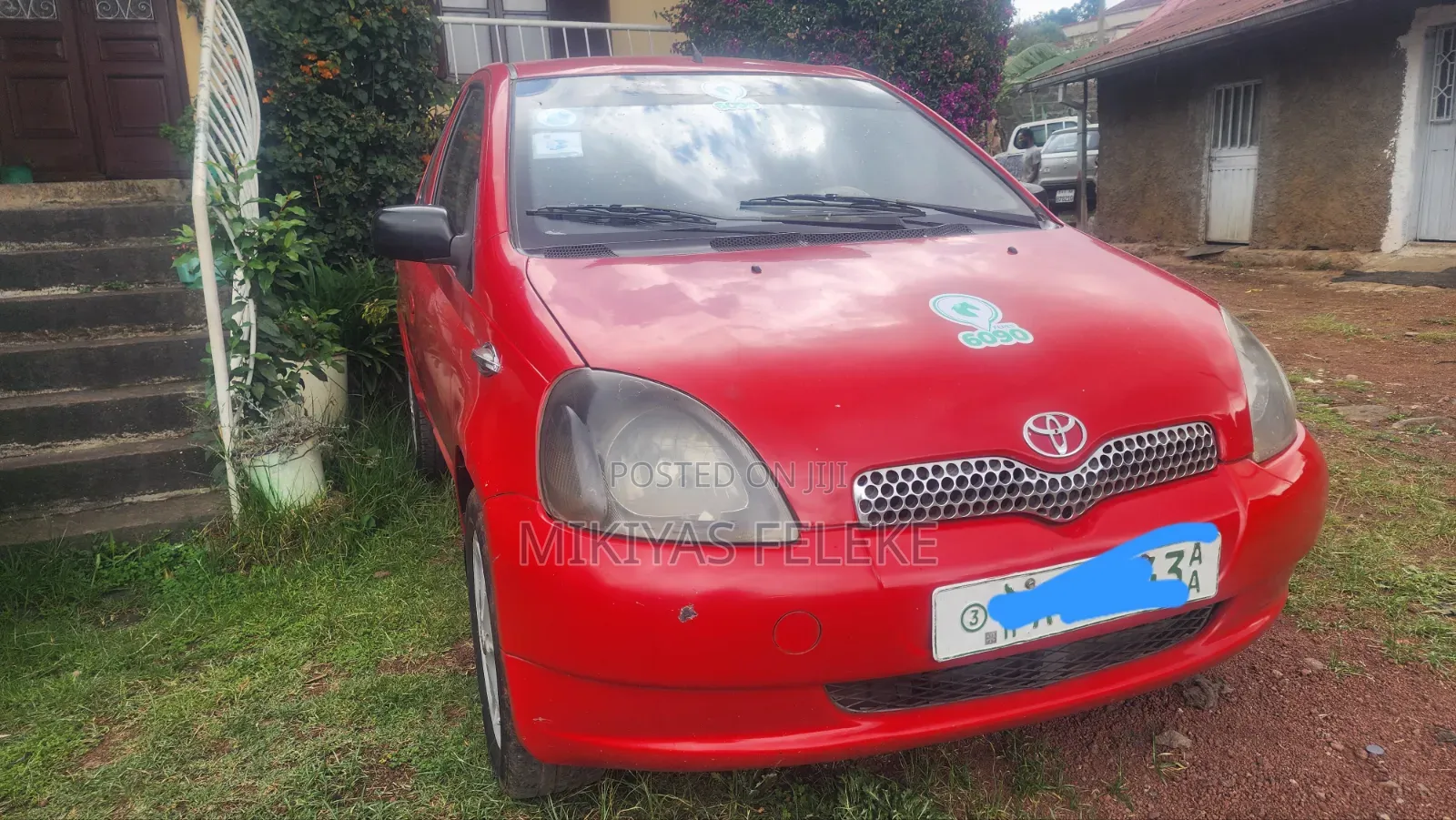 Toyota Yaris 2001 Red