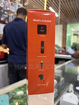 Pozzer Ultra Hd Smart Tv Box Retail Packaging