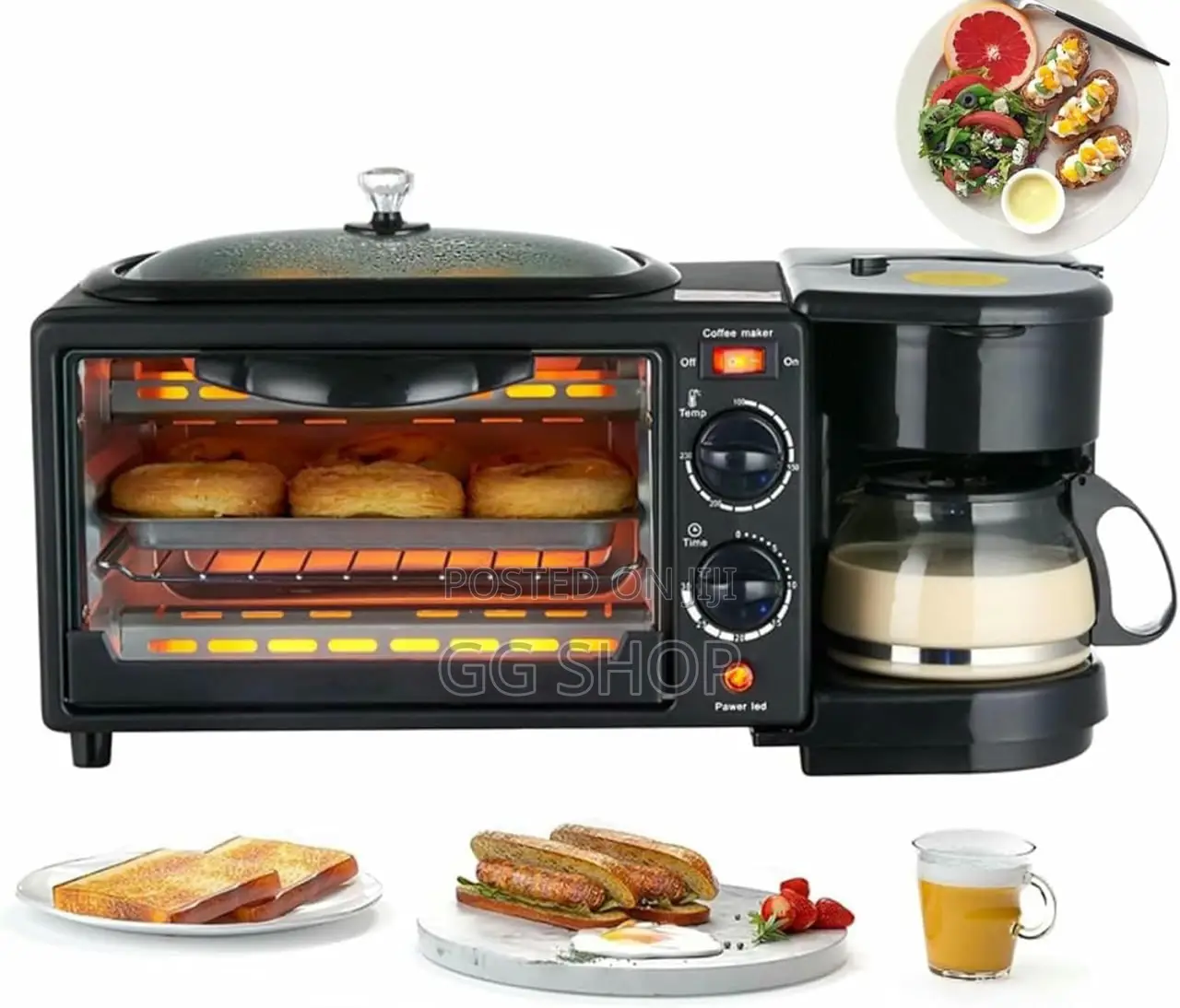 Sc 3-in-1 Breakfast Station