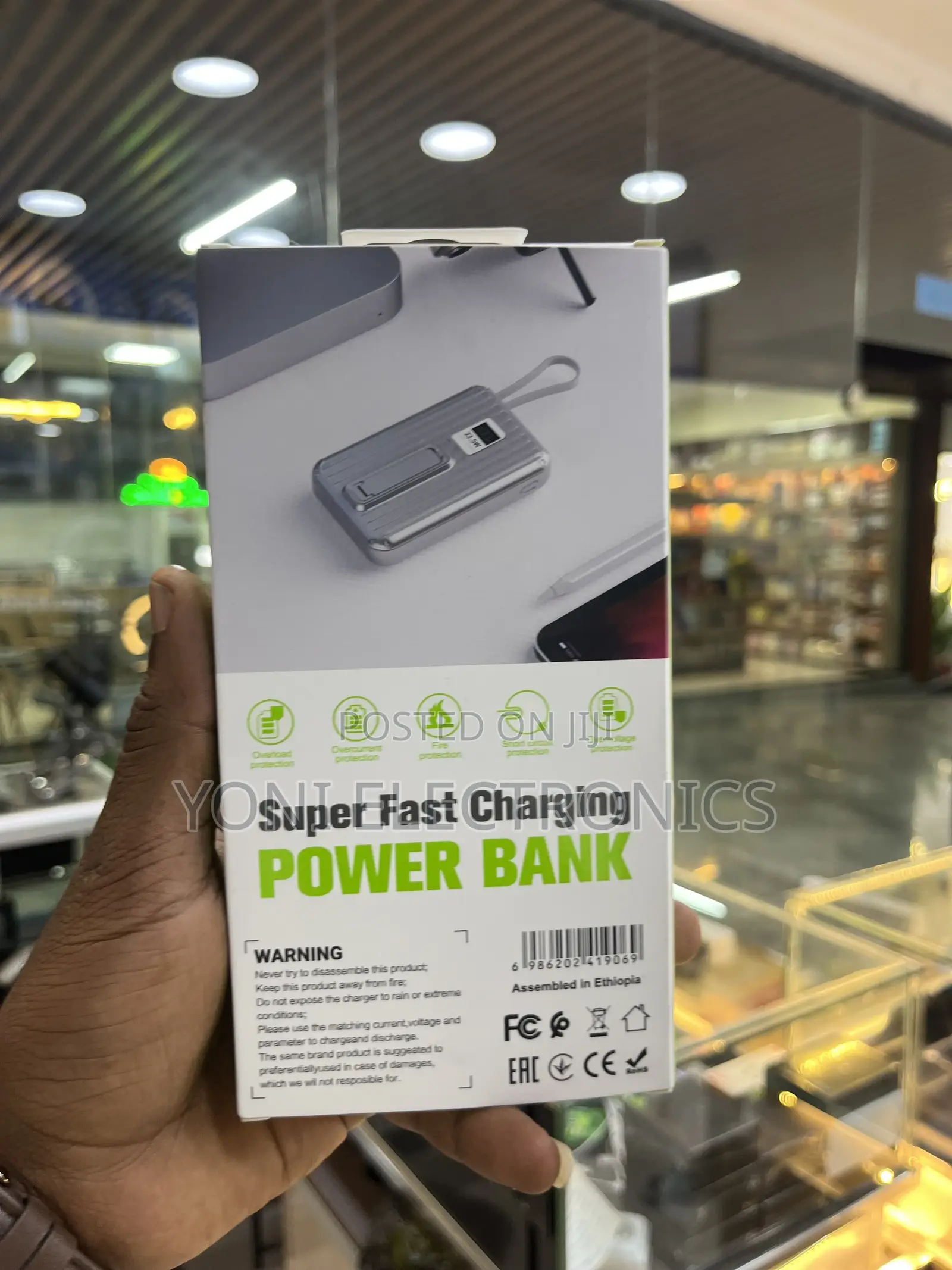 Rugga's 10000mah Super Fast Charging Power Bank Bo