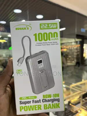 Rugga's 10000mah Super Fast Charging Power Bank Bo