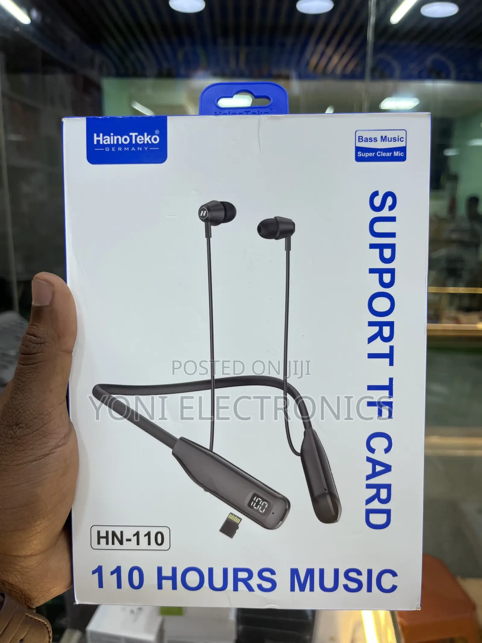 Haino Teko Hn-110 Wireless Neckband Earphones
