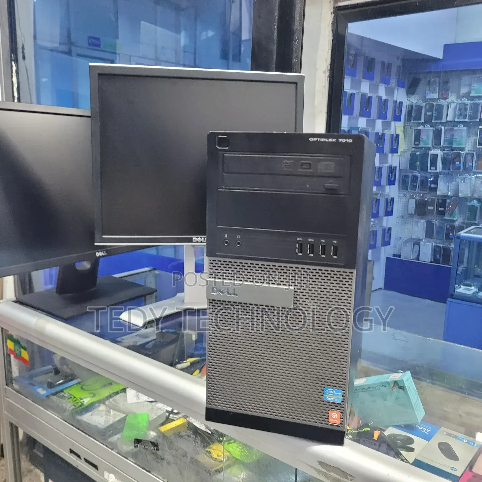 Desktop Computer Dell OptiPlex 7010 4GB Intel Core i3 HDD 500GB