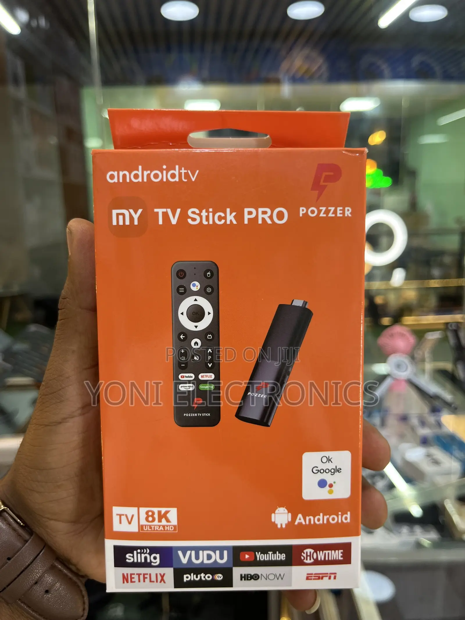 Pozzer My Tv Stick Pro Ultra Hd Streaming Device Bo